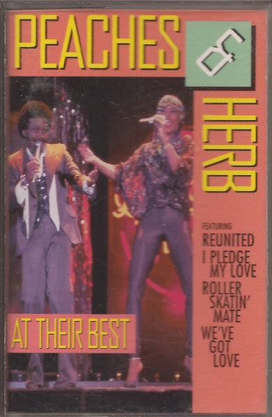 Peaches & Herb "At Their Best"-Cassette Tapes-UnDigable Digs