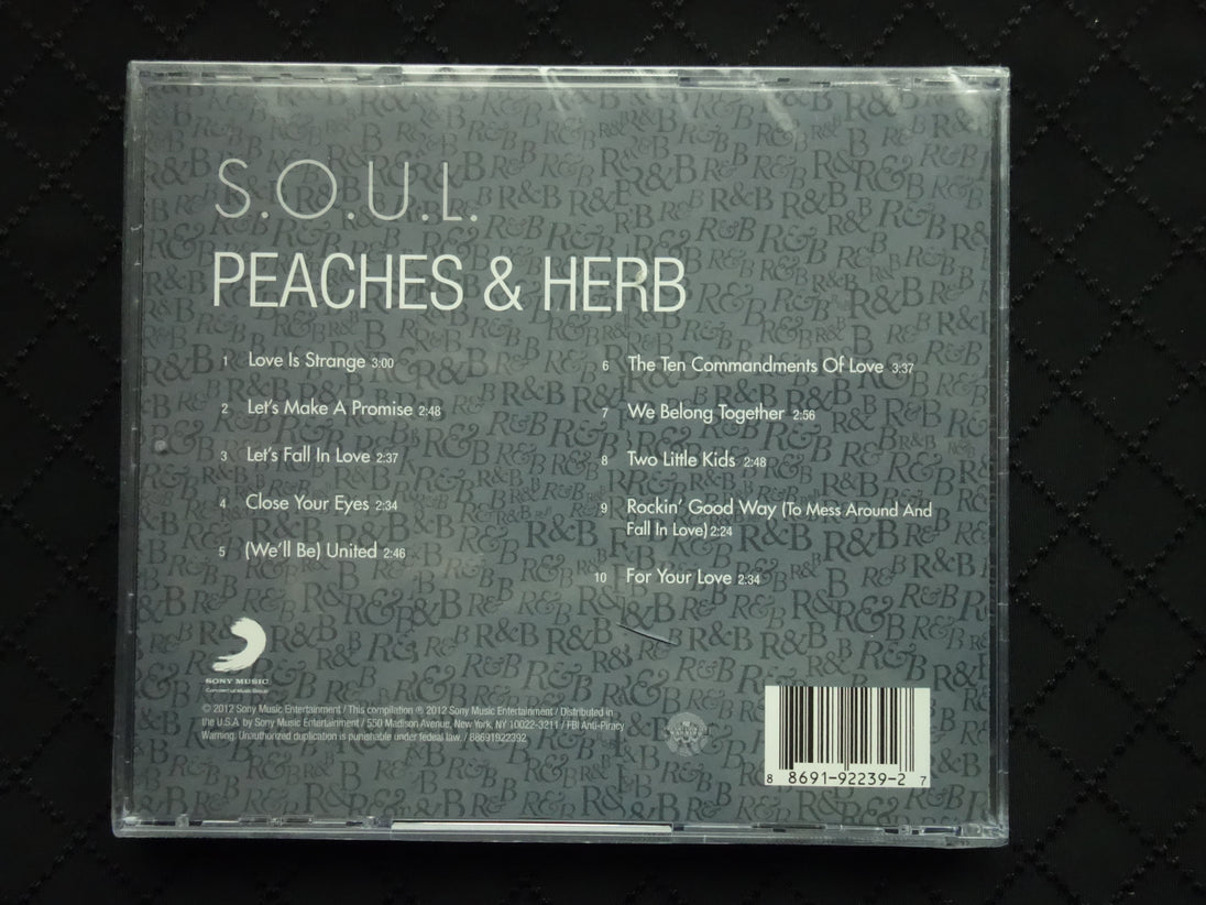 Peaches & Herb "S.O.U.L." (CD)-CDs-UnDigable Digs