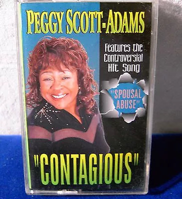 Peggy Scott Adams "Contagious"-Cassette Tapes-UnDigable Digs