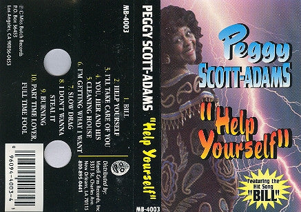 Peggy Scott-Adams "Help Yourself"-Cassette Tapes-UnDigable Digs