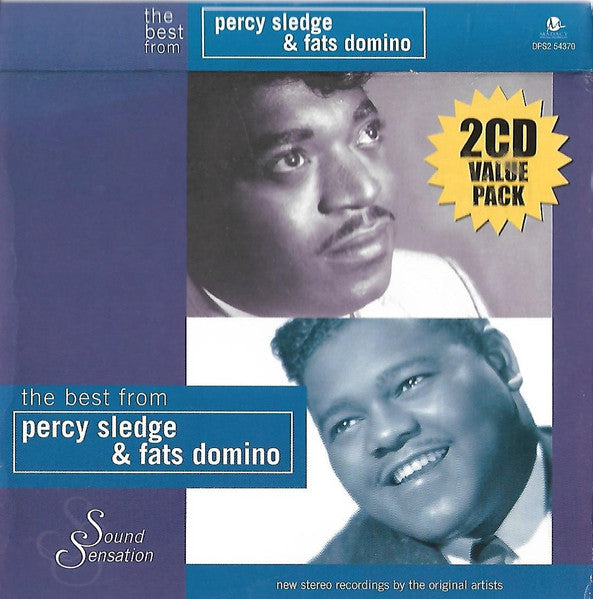 Percy Sledge / Fats Domino "The Best From Percy Sledge & Fats Domino" (2xCD)-CDs-UnDigable Digs