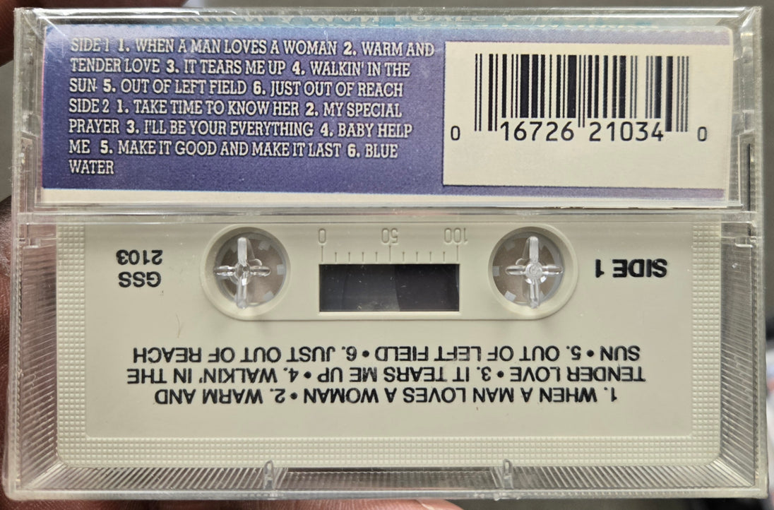 Percy Sledge "When A Man Loves A Woman"-Cassette Tapes-UnDigable Digs