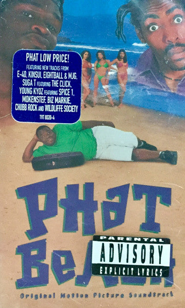 Phat Beach (Original Motion Picture Soundtrack)-Cassette Tapes-UnDigable Digs