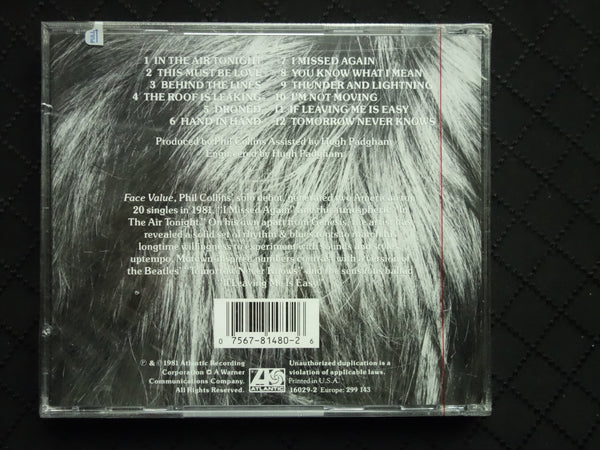 Phil Collins "Face Value" (CD)-CDs-UnDigable Digs