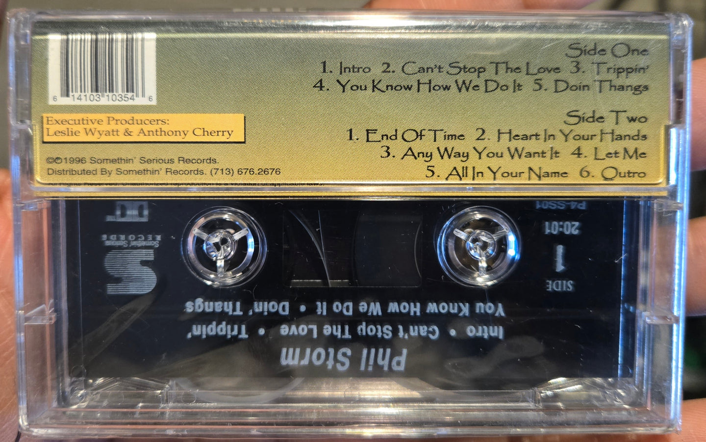 Phil Storm "'Til The End Of Time"-Cassette Tapes-UnDigable Digs