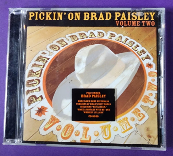 Pickin' On Brad Paisley - Volume Two (CD)-CDs-UnDigable Digs