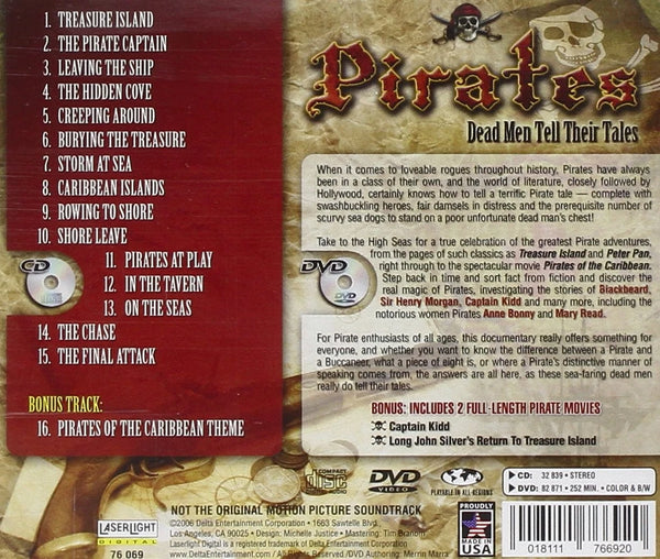 Pirates "Dead Men Tell Their Tales" (CD)-CDs-UnDigable Digs