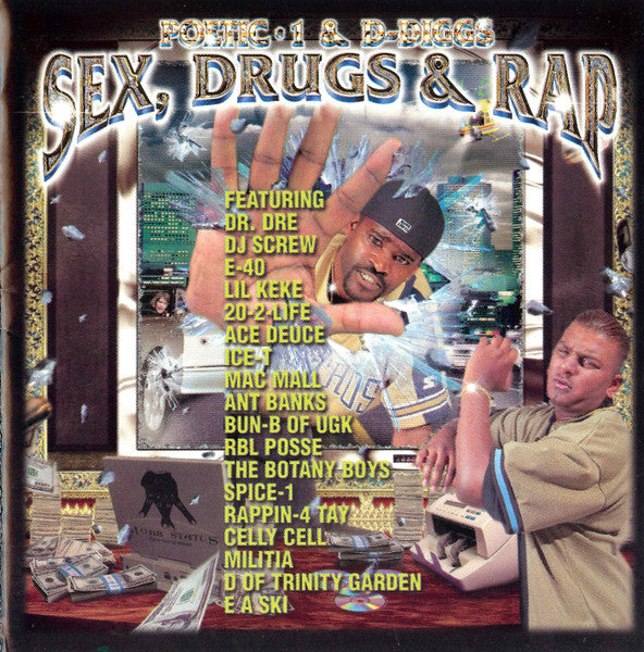Poetic 1 "Sex Drugs & Rap"-Cassette Tapes-UnDigable Digs