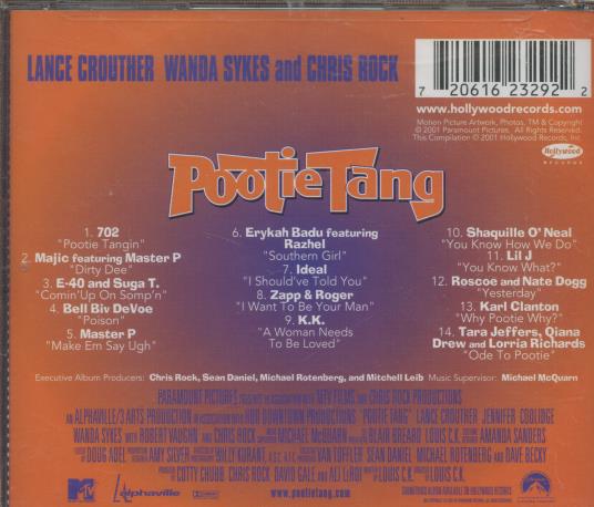 Pootie Tang (Soundtrack) (CD)-CDs-UnDigable Digs