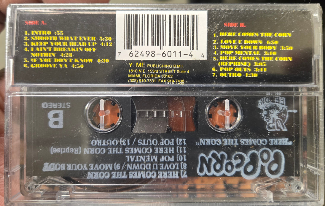 Popcorn "Here Comes The Corn"-Cassette Tapes-UnDigable Digs