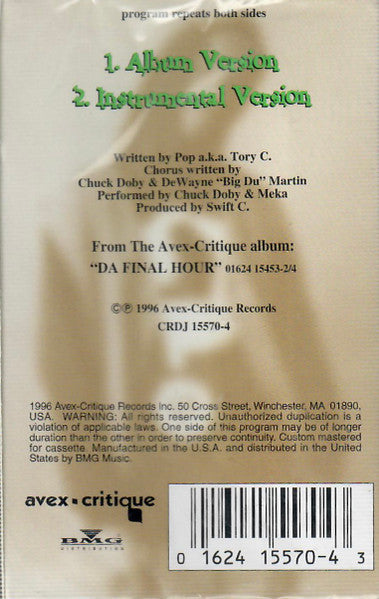 Poppa Doo "Mother's Prayer" (Single)-Cassette Tapes-UnDigable Digs