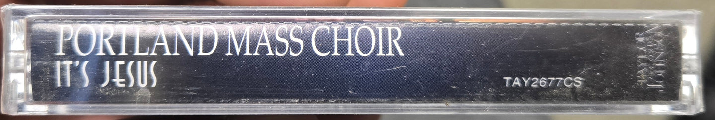 Portland Mass Choir "It's Jesus"-Cassette Tapes-UnDigable Digs