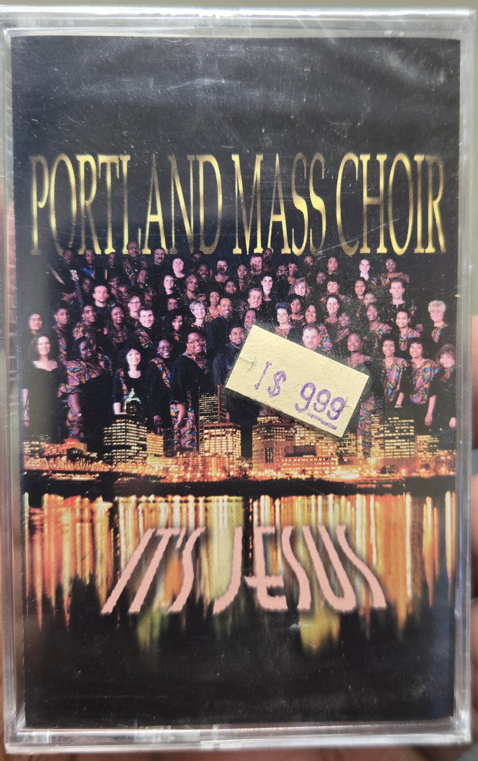 Portland Mass Choir "It's Jesus"-Cassette Tapes-UnDigable Digs