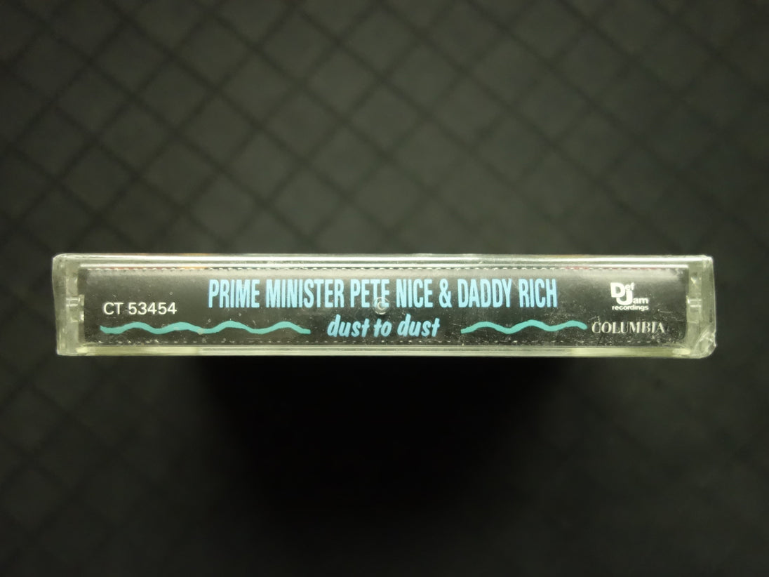 Prime Minister Pete Nice & Daddy Rich "Dust To Dust"-Cassette Tapes-UnDigable Digs