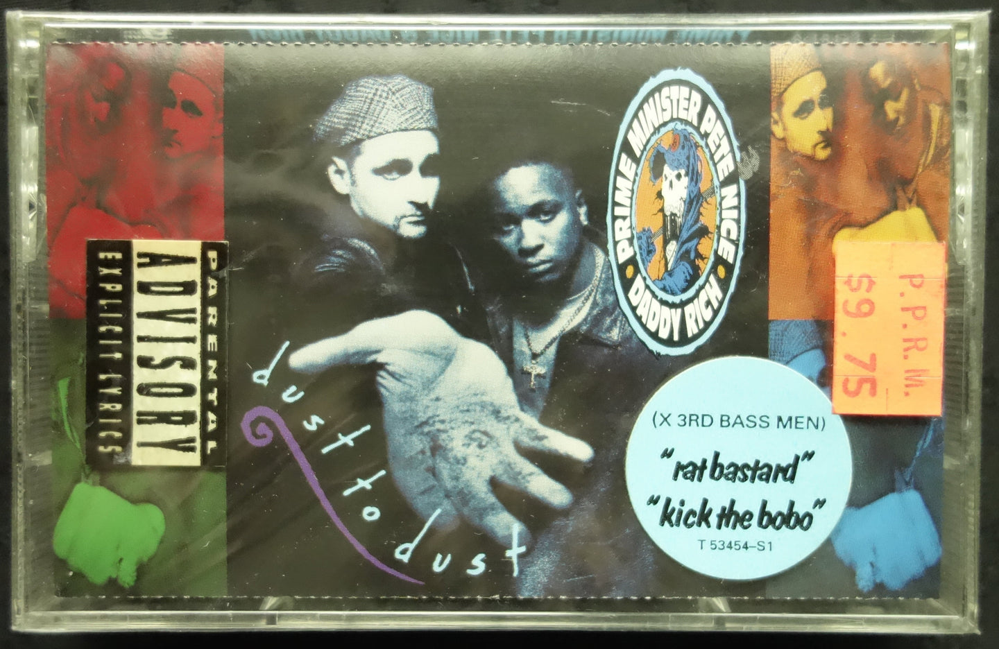 Prime Minister Pete Nice & Daddy Rich "Dust To Dust"-Cassette Tapes-UnDigable Digs