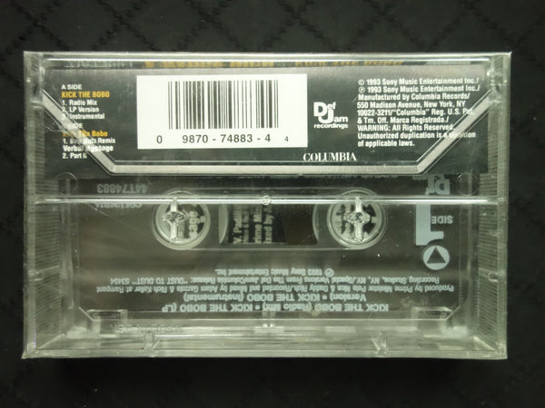 Prime Minister Pete Nice & Daddy Rich "Kick The Bobo" (Maxi-Single)-Cassette Tapes-UnDigable Digs