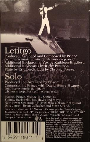 Prince "Letitgo" (Cassette Single)-Cassette Tapes-UnDigable Digs