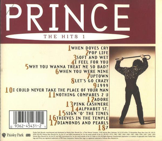 Prince "The Hits 1" (CD)-CDs-UnDigable Digs