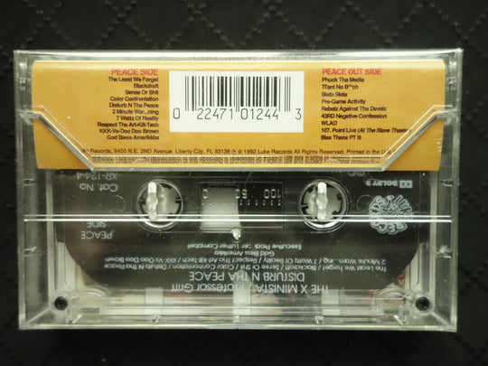 Professor Griff "Disturb N Tha Peace (Freedom Is Just A Mind Revolution Away)"-Cassette Tapes-UnDigable Digs