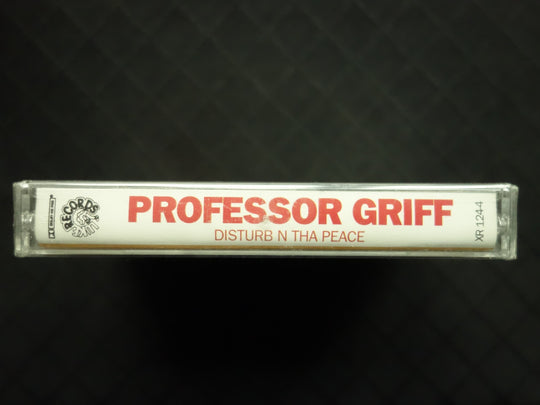 Professor Griff "Disturb N Tha Peace (Freedom Is Just A Mind Revolution Away)"-Cassette Tapes-UnDigable Digs