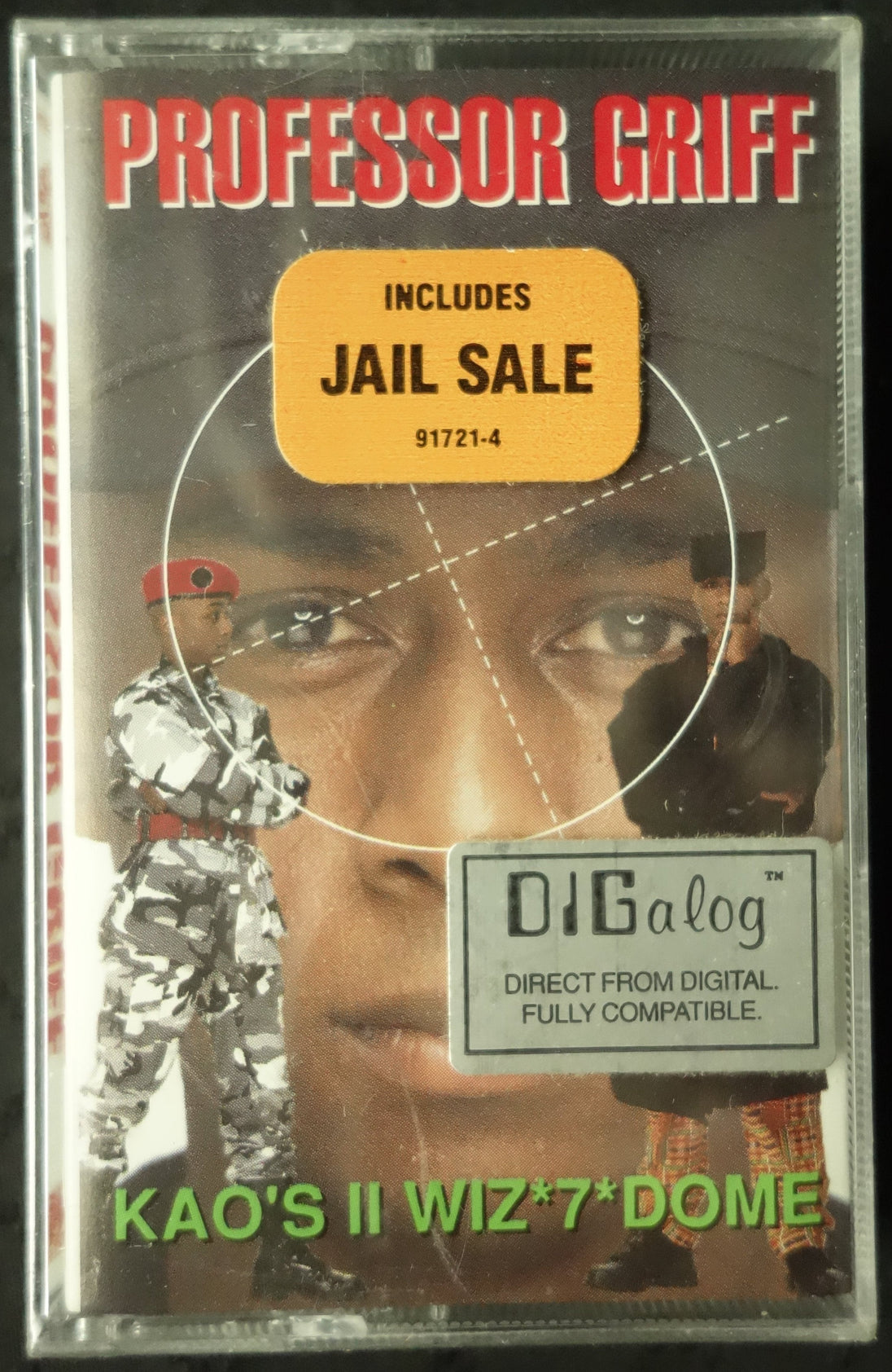 Professor Griff "Kao's II Wiz *7* Dome"-Cassette Tapes-UnDigable Digs