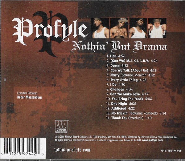 Profyle "Nothin' But Drama" (CD)-CDs-UnDigable Digs