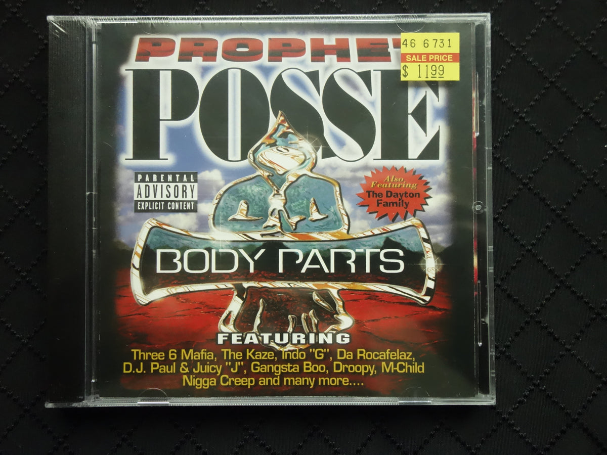 Prophet Posse ‎"Body Parts" (CD) (RE)-CDs-UnDigable Digs
