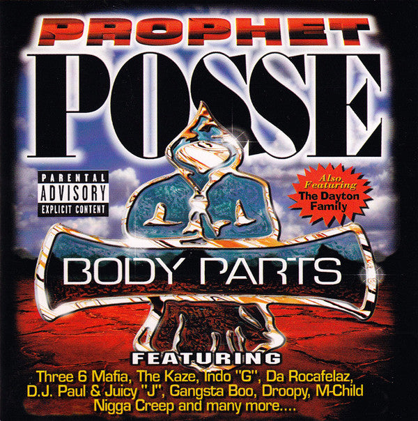 Prophet Posse ‎"Body Parts" (CD) (RE)-CDs-UnDigable Digs