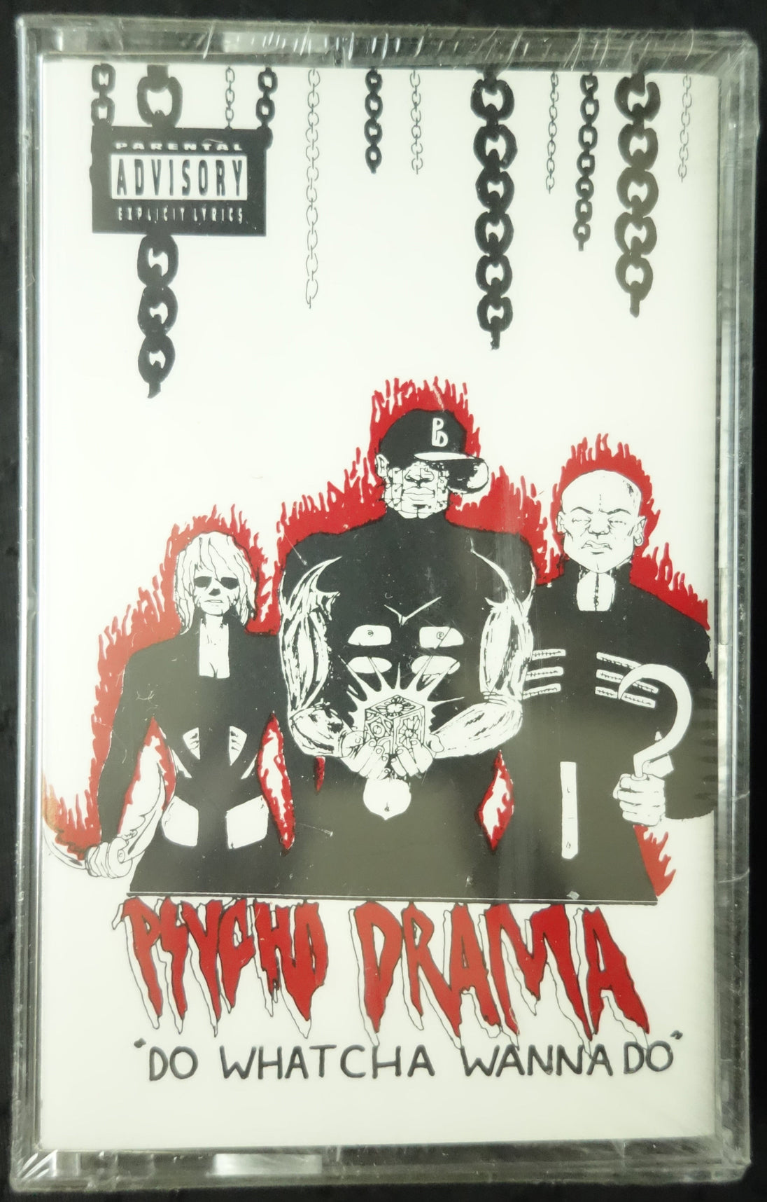 Psycho Drama "Do Whatcha Wanna Do" (Single)-Cassette Tapes-UnDigable Digs