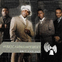 Public Announcement "Don't Hold Back" (CD)-CDs-UnDigable Digs