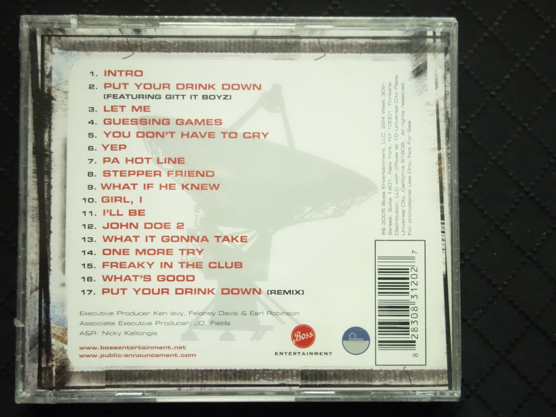 Public Announcement "When The Smoke Clears" (CD)-CDs-UnDigable Digs