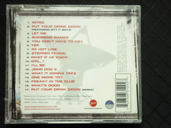 Public Announcement "When The Smoke Clears" (CD)-CDs-UnDigable Digs