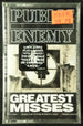 Public Enemy "Greatest Misses"-Cassette Tapes-UnDigable Digs