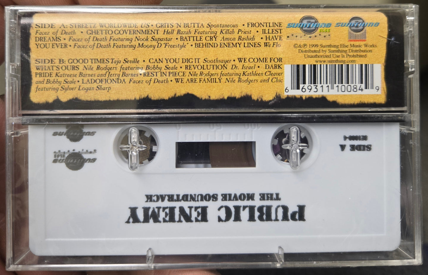 Public Enemy (The Movie Soundtrack)-Cassette Tapes-UnDigable Digs