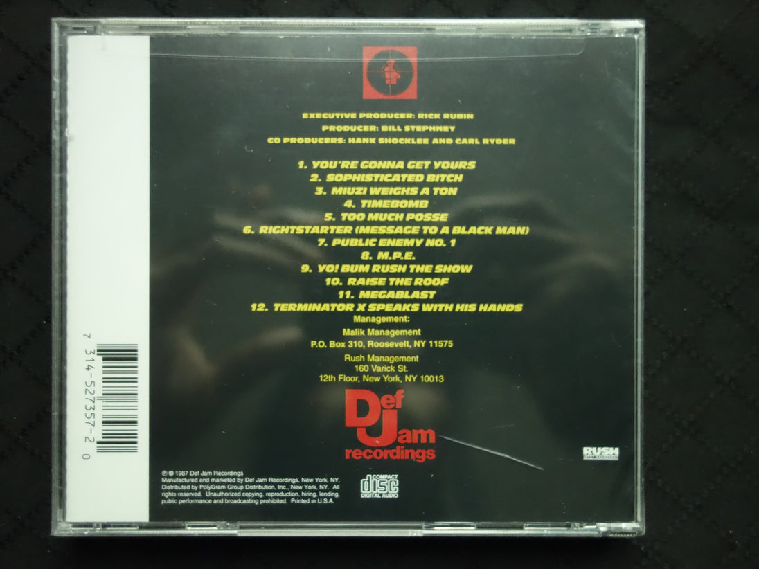 Public Enemy ‎"Yo! Bum Rush The Show" (CD)-CDs-UnDigable Digs