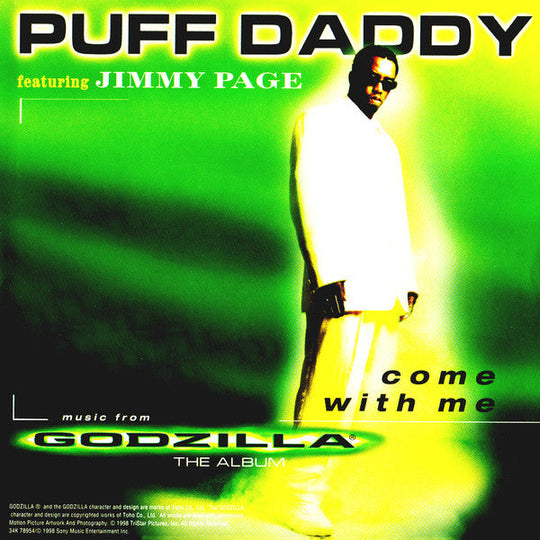 Puff Daddy Featuring Jimmy Page "Come With Me" (Single)-Cassette Tapes-UnDigable Digs