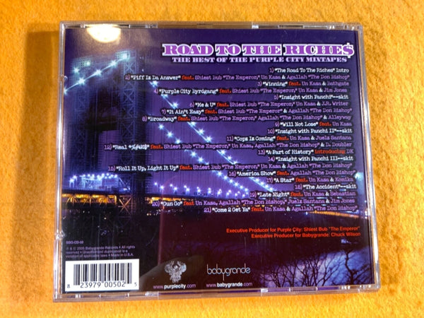 Purple City "Road To The Riche$: The Best Of The Purple City Mixtapes" (CD)-CDs-UnDigable Digs