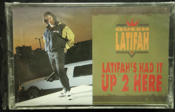 Queen Latifah "Latifah's Had It Up 2 Here" (Maxi-Single)-Cassette Tapes-UnDigable Digs