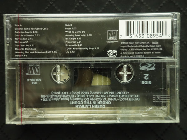 Queen Latifah "Order In The Court"-Cassette Tapes-UnDigable Digs