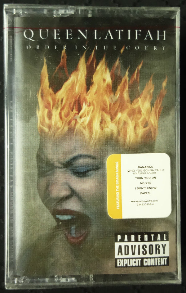 Queen Latifah "Order In The Court"-Cassette Tapes-UnDigable Digs