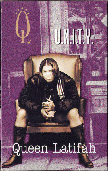 Queen Latifah "U.N.I.T.Y." (Single)-Cassette Tapes-UnDigable Digs