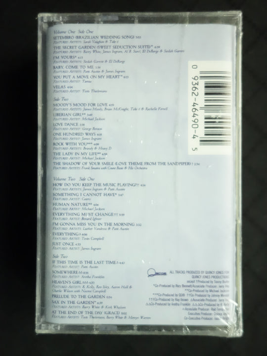 Quincy Jones "From Q With Love" (2xCassette)-Cassette Tapes-UnDigable Digs