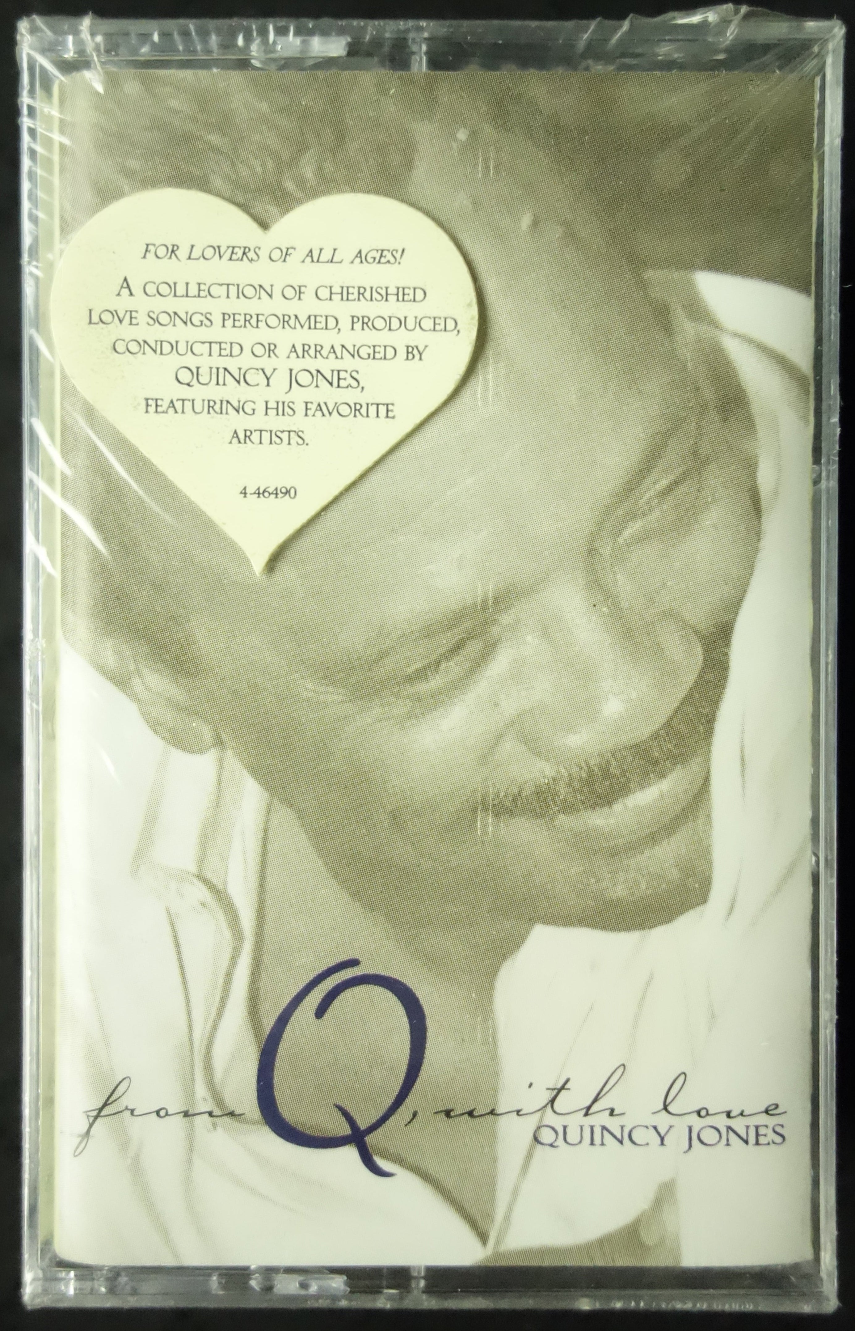Quincy Jones "From Q With Love" (2xCassette)-Cassette Tapes-UnDigable Digs