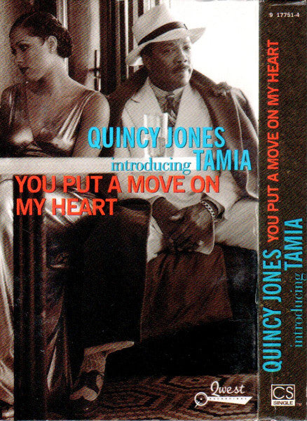 Quincy Jones introducing Tamia "You Put A Move On My Heart" (Cassette Single)-Cassette Tapes-UnDigable Digs