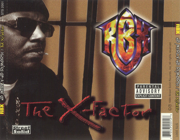 RBX "No Mercy - No Remorse / The X-Factor" (CD)-CDs-UnDigable Digs
