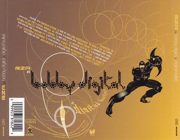 RZA as Bobby Digital "Digital Bullet" (CD)-CDs-UnDigable Digs