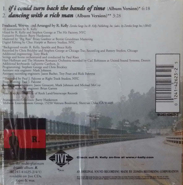 R. Kelly "If I Could Turn Back The Hands Of Time" (CD Single)-CDs-UnDigable Digs