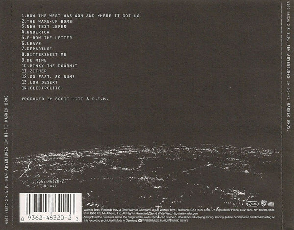 R.E.M. "New Adventures In Hi-Fi" (CD)-CDs-UnDigable Digs