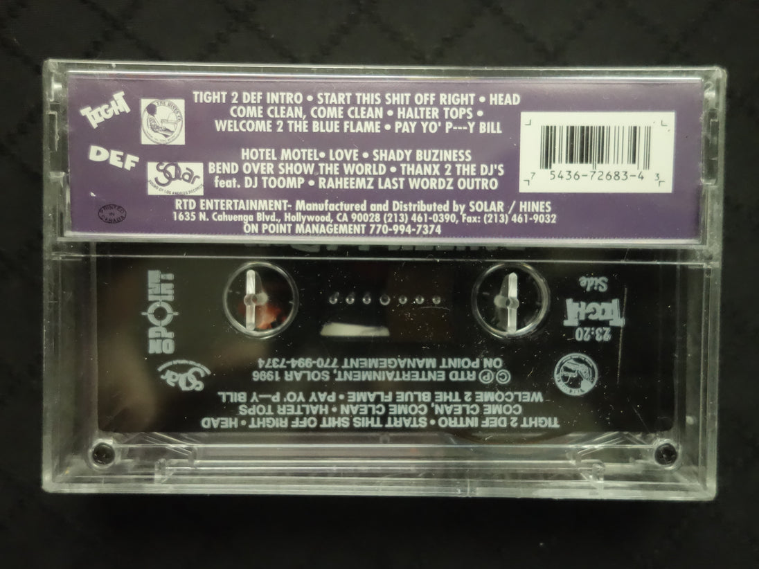 Raheem The Dream "Tight 2 Def (Last Album)"-Cassette Tapes-UnDigable Digs