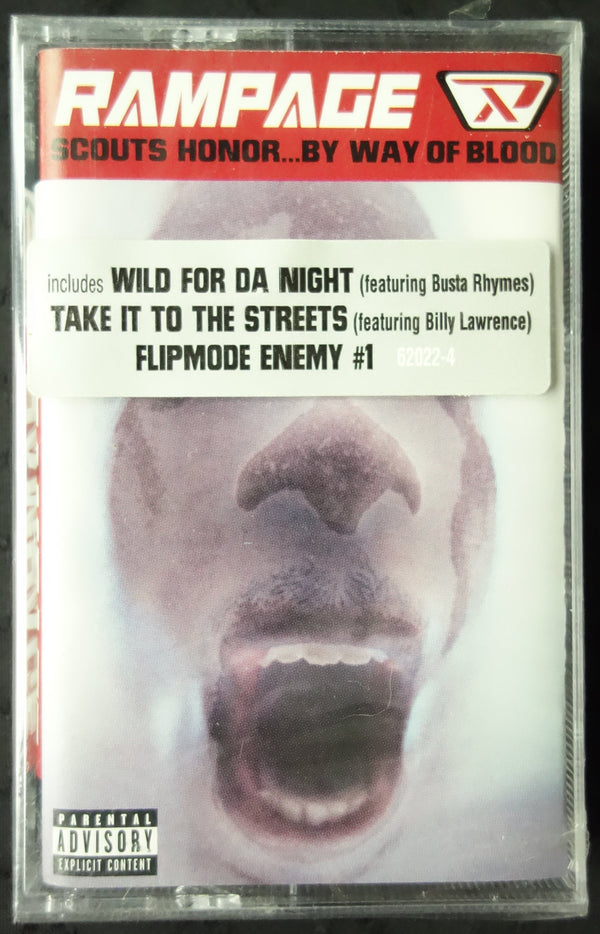 Rampage "Scouts Honor... By Way Of Blood"-Cassette Tapes-UnDigable Digs